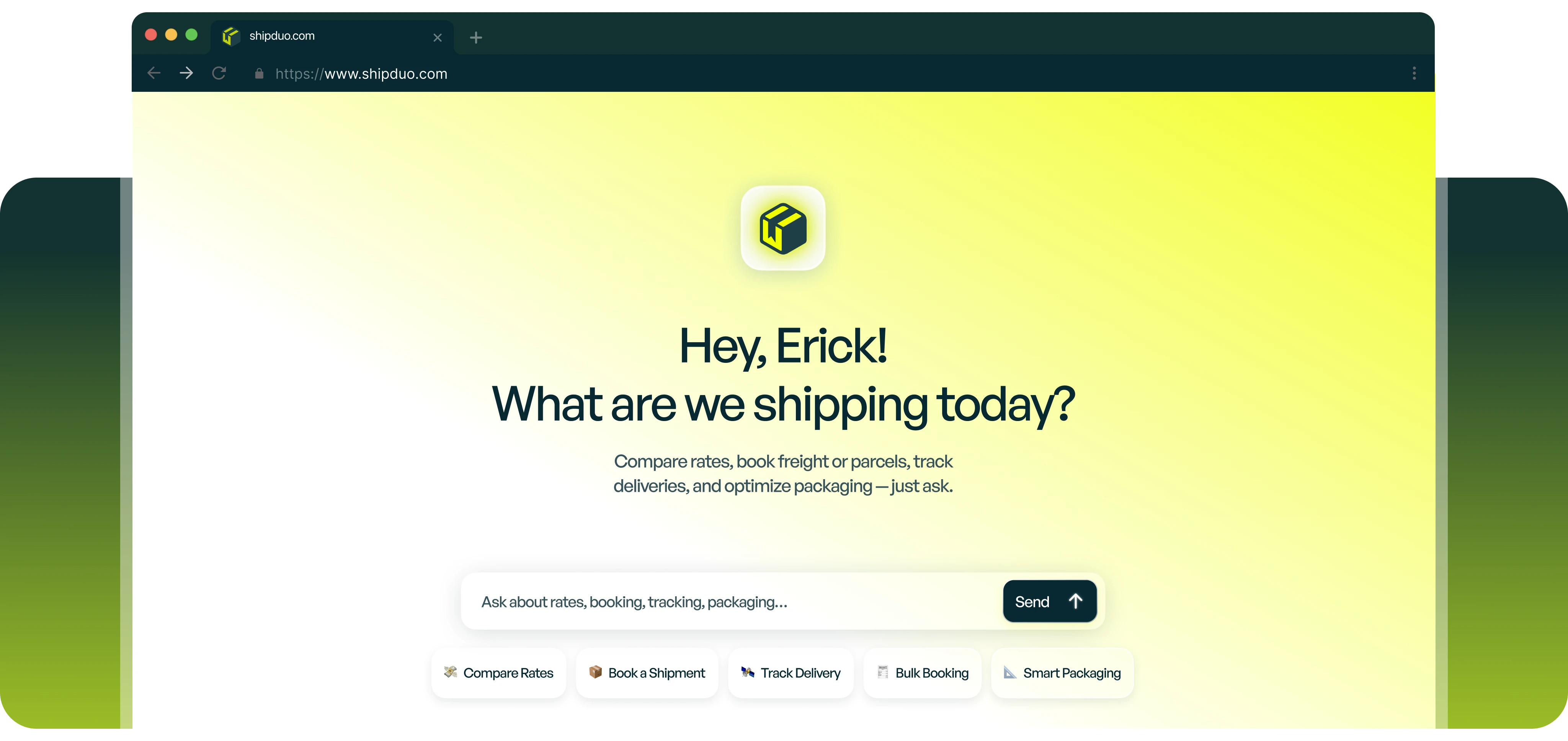 Logic Agent for Consistent Shopify Shipping integration